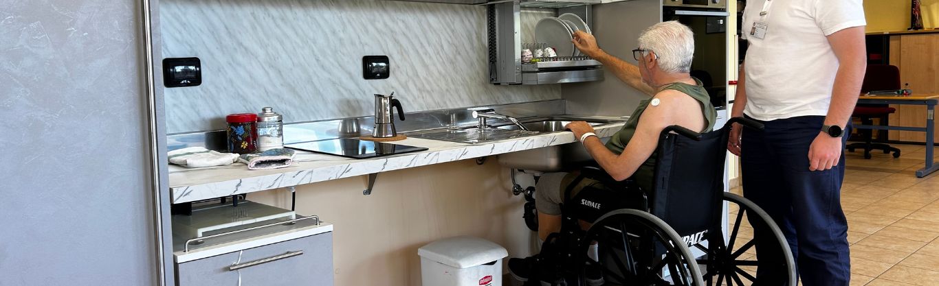 Inaugurazione della cucina domotizzata per la Terapia Occupazionale