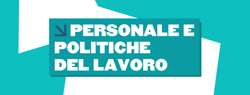 Personale e politiche del lavoro