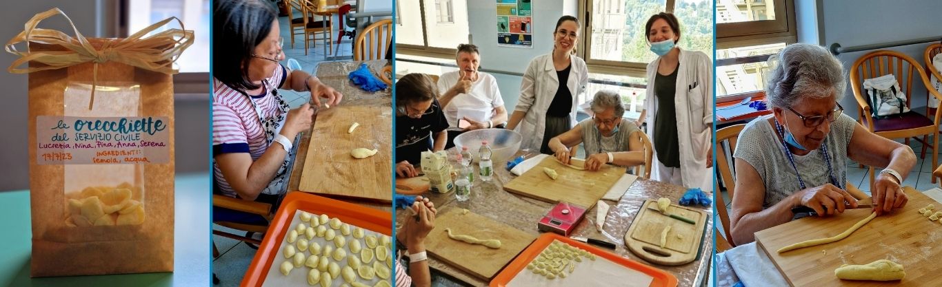 Orecchiette fatte a mano: un'occasione di condivisione grazie al Servizio civile!